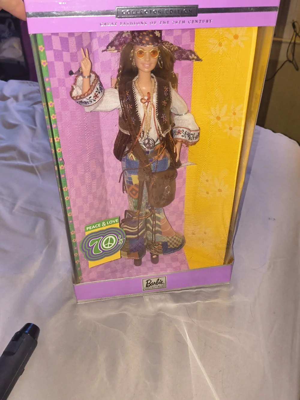 70s Peace & Love Hippie Doll - Multicolor